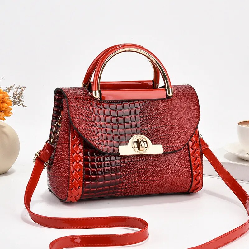Famous Designer Brand Bags Women Leather Handbags 2022 Luxury Ladies Hand Bags Purse Fashion Shoulder Bags