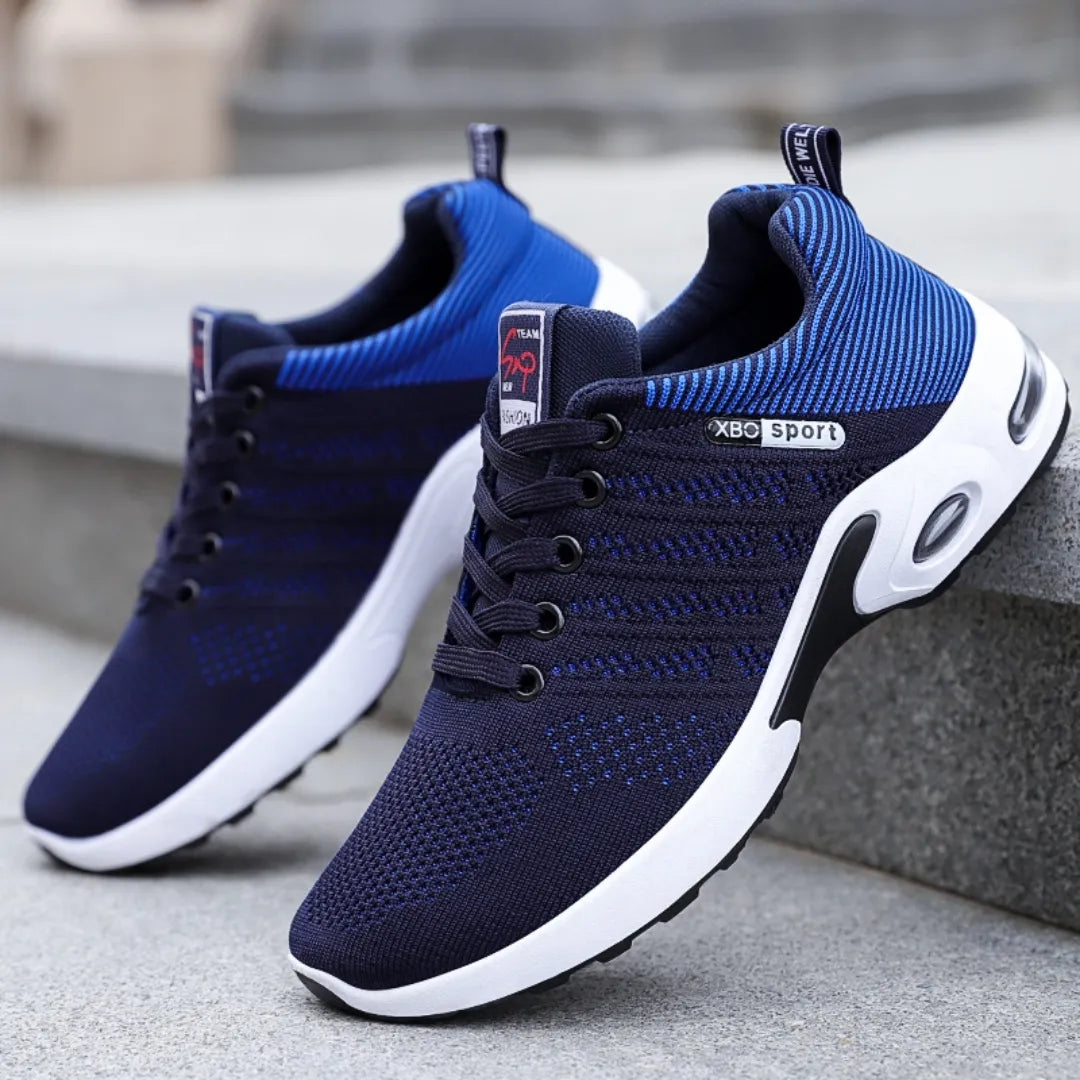 Shoes Men 2023 New Trend Men's Shoes Breathable Lace-Up Running Shoes Korean Version Light Casual Sports Shoes