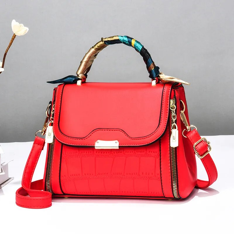 Famous Designer Brand Bags Women Leather Handbags 2022 Luxury Ladies Hand Bags Purse Fashion Shoulder Bags