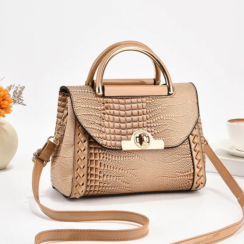 Famous Designer Brand Bags Women Leather Handbags 2022 Luxury Ladies Hand Bags Purse Fashion Shoulder Bags