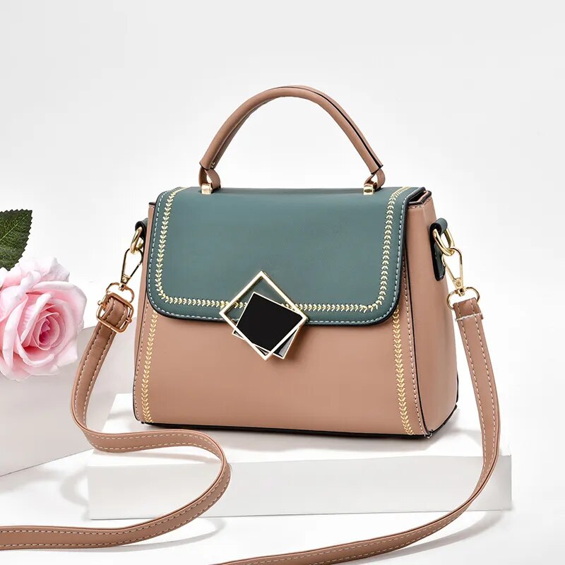 Famous Designer Brand Bags Women Leather Handbags 2022 Luxury Ladies Hand Bags Purse Fashion Shoulder Bags