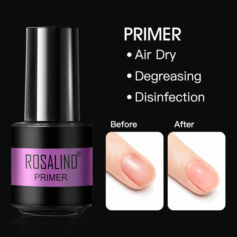 ROSALIND 15/30ml Poly Nail Gel Semi Permanent Acrylic Extension Crystal Nail Art Fast Builder Hybrid Varnish UV Poly Nail Polish