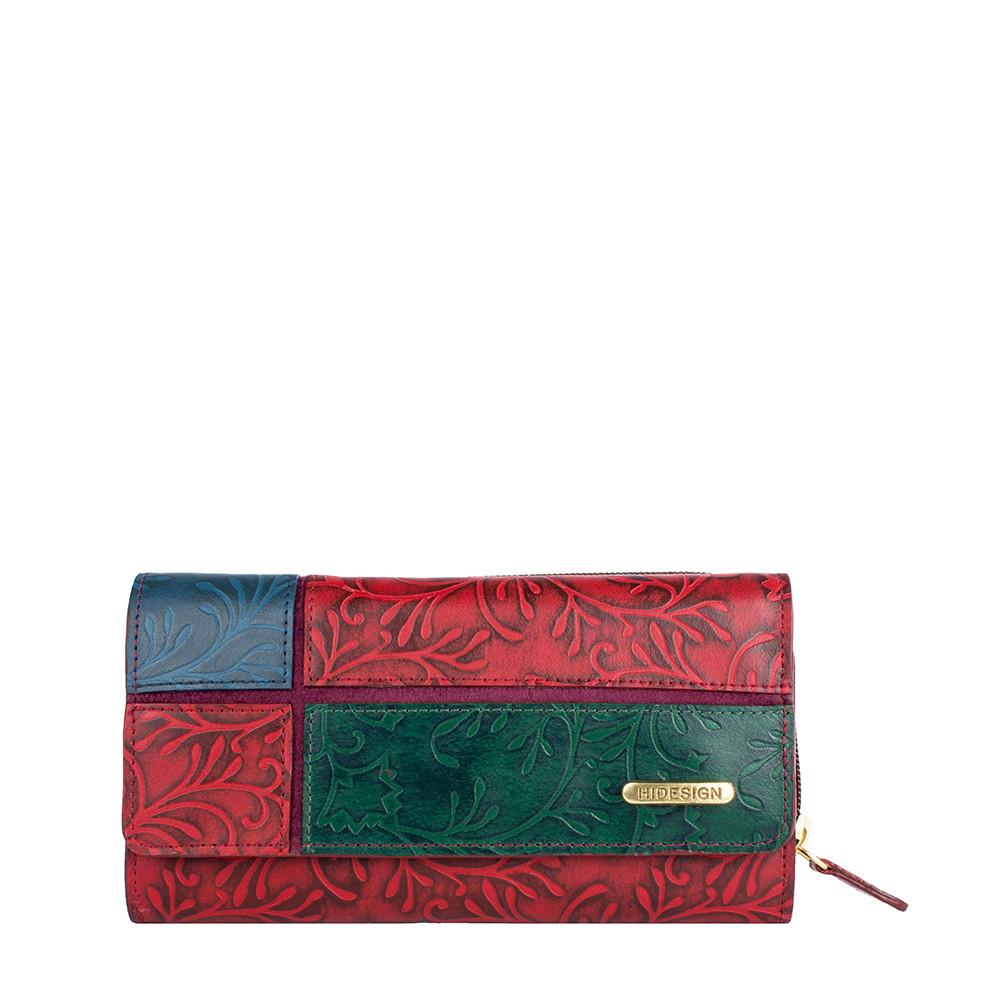 Sindhu RFID Blocking Trifold Leather Wallet