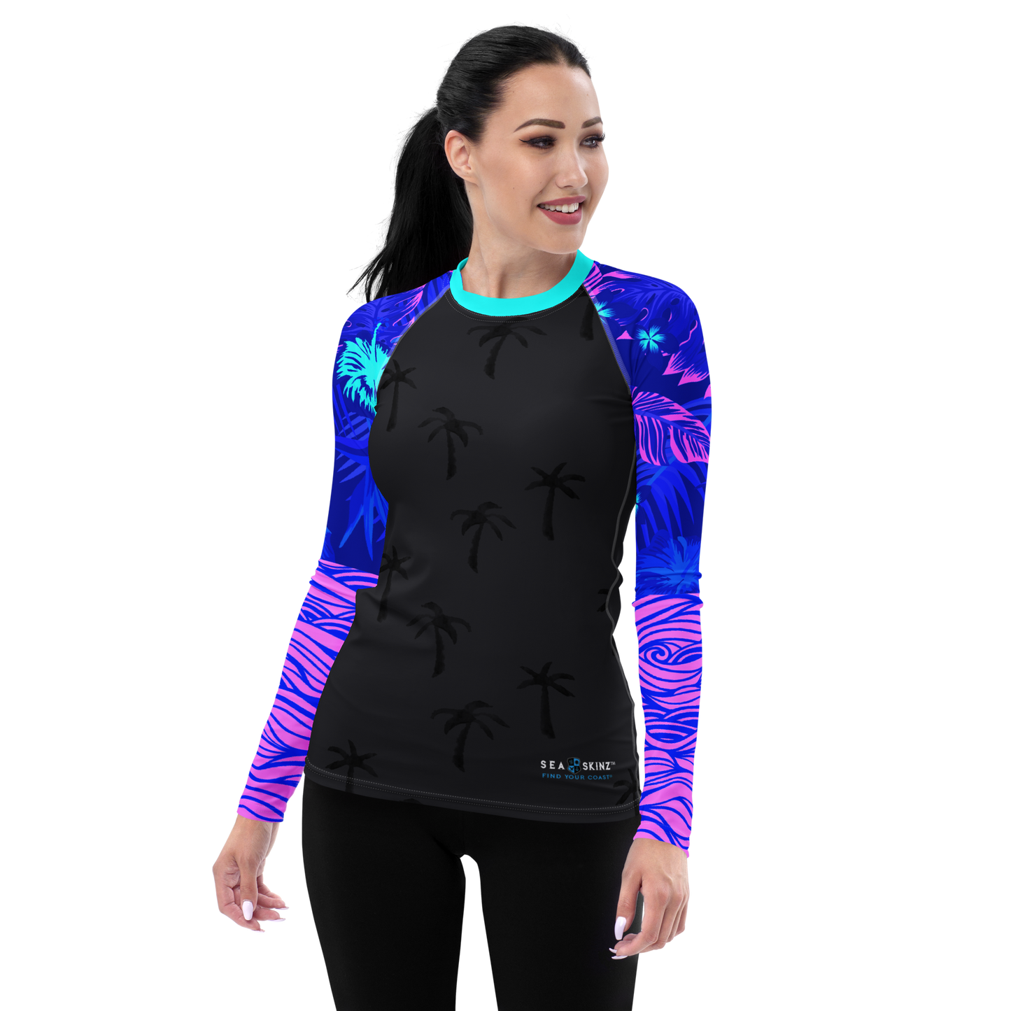 Find Your Coast® Tropical Storm Rash Guard UPF 50+