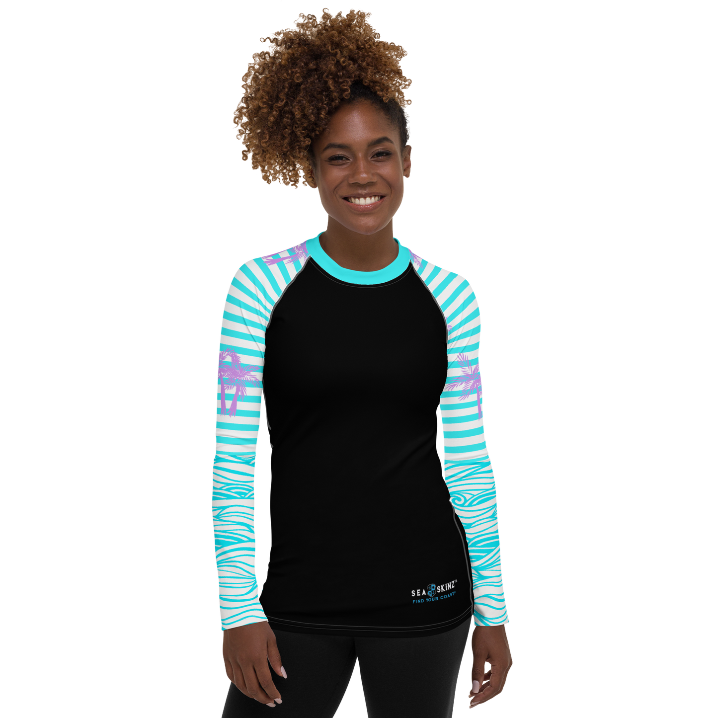Find Your Coast® Reels and Reefs Sea Skinz Rash Guard UPF 50+