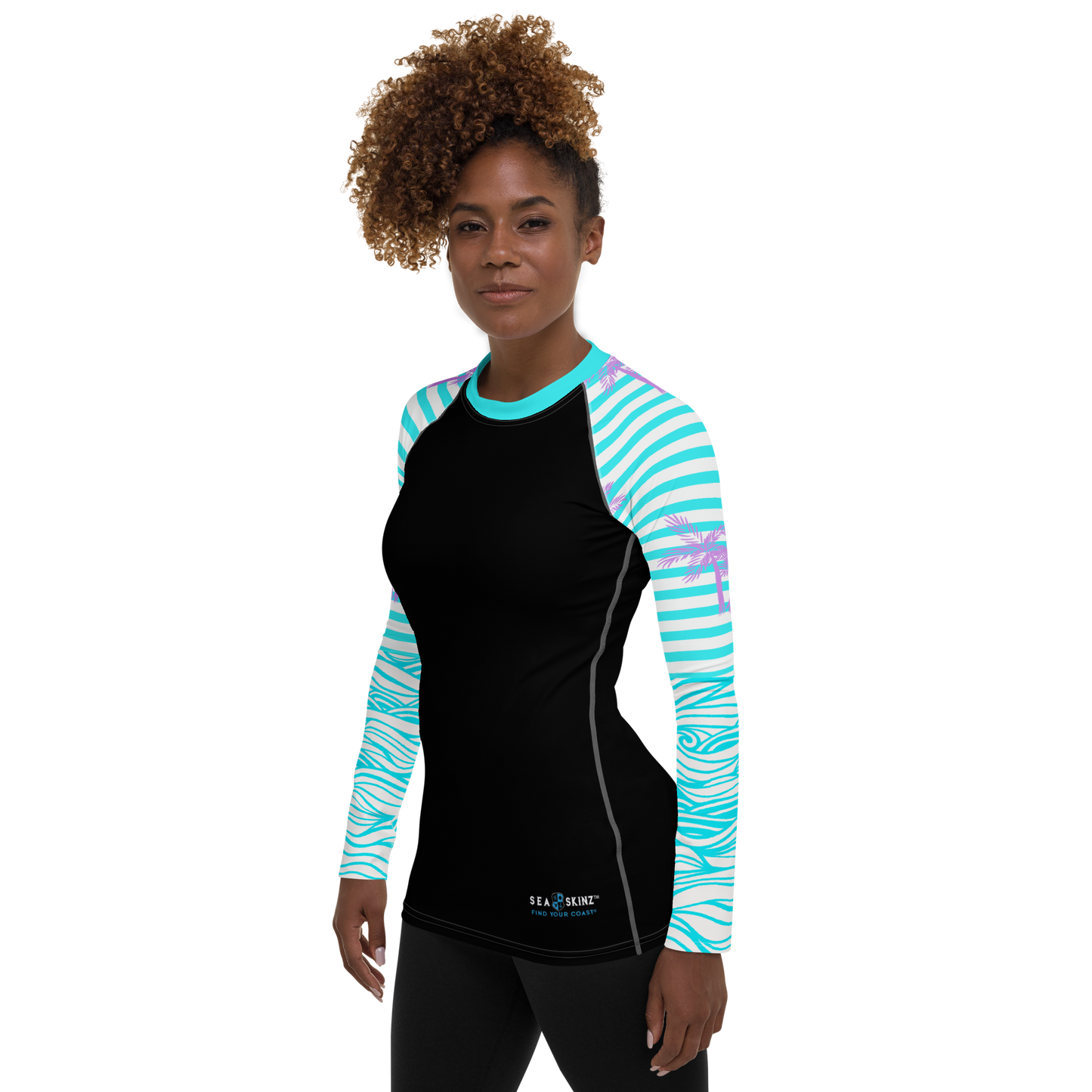 Find Your Coast® Reels and Reefs Sea Skinz Rash Guard UPF 50+