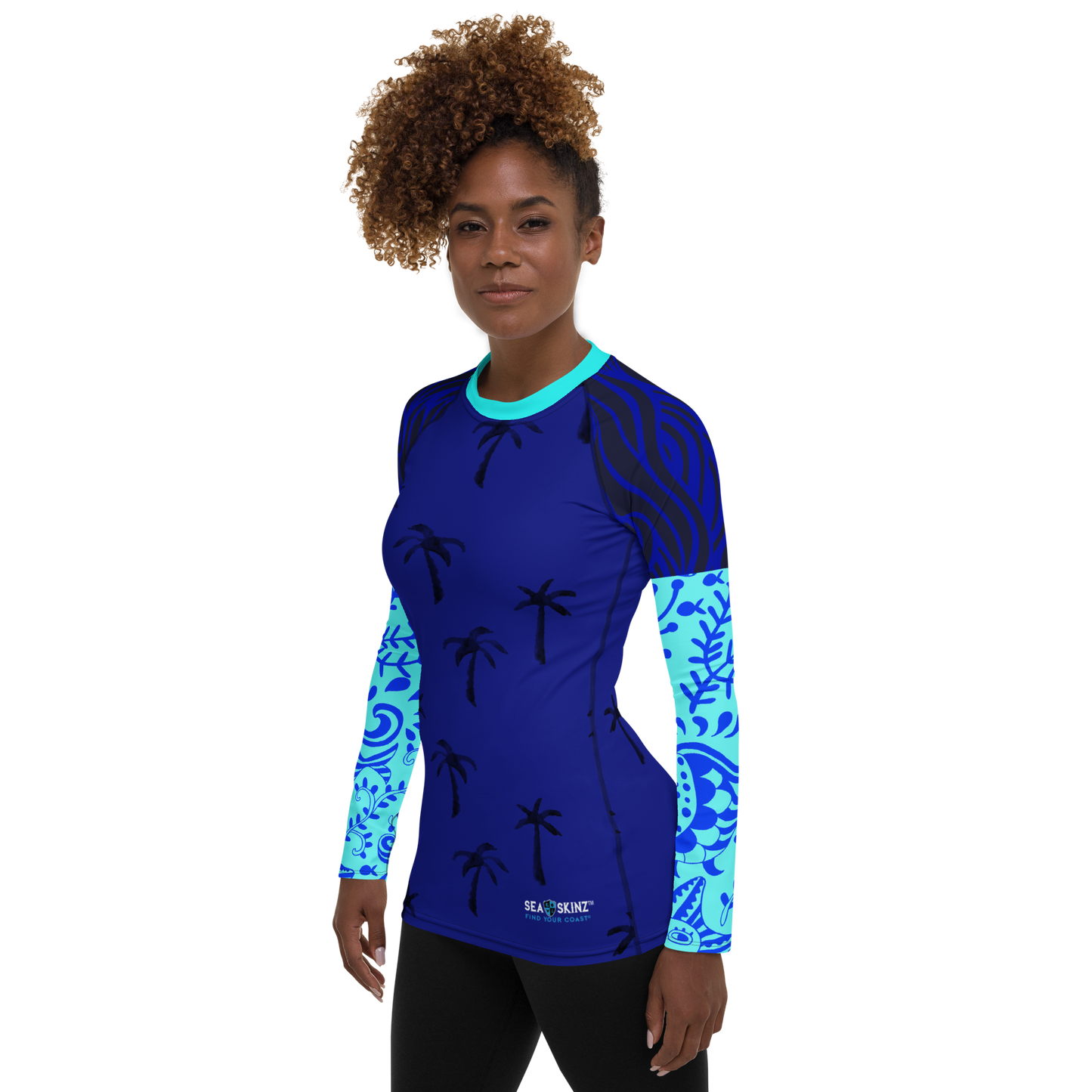 Find Your Coast® Ocean Destination Rash Guard UPF 50+