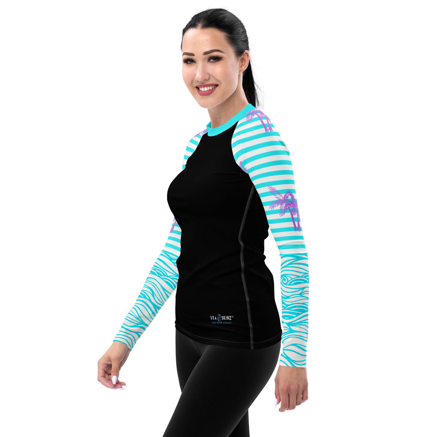 Find Your Coast® Reels and Reefs Sea Skinz Rash Guard UPF 50+