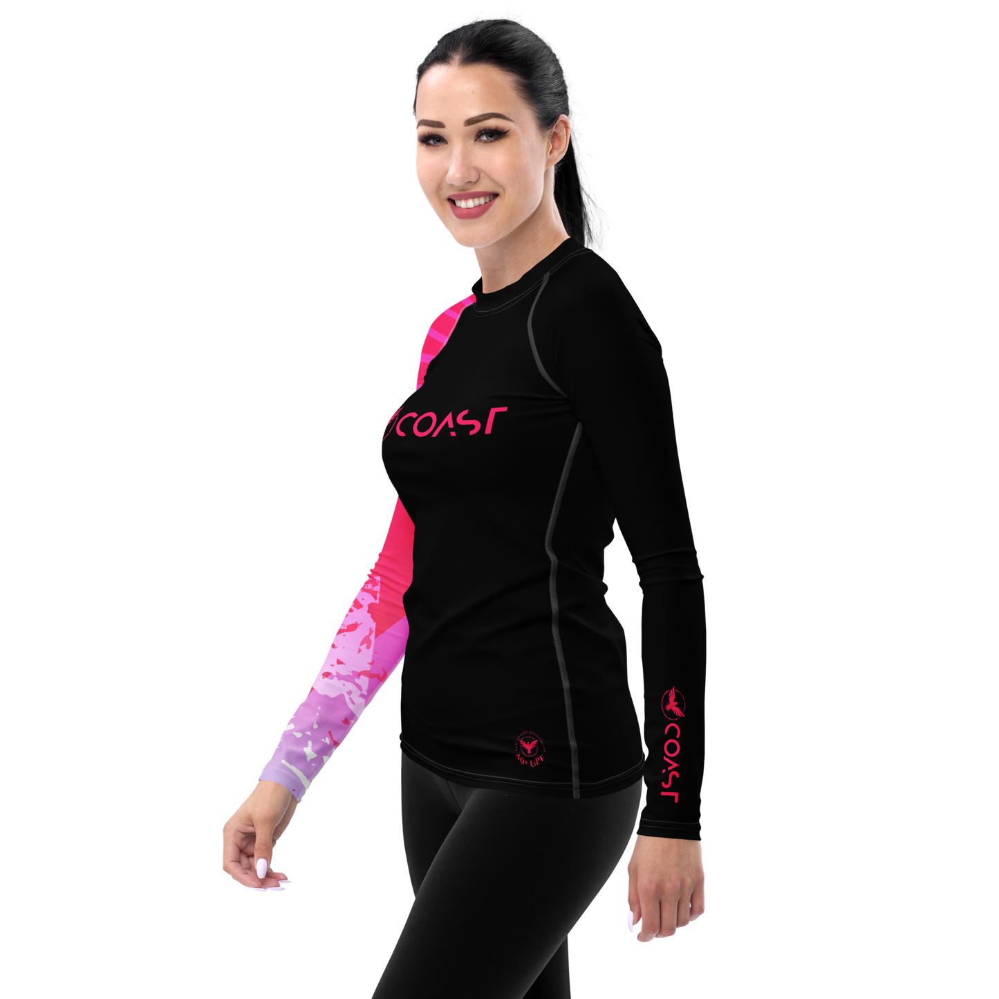 Find Your Coast® Victory Sleeve Rash Guard UPF 50+