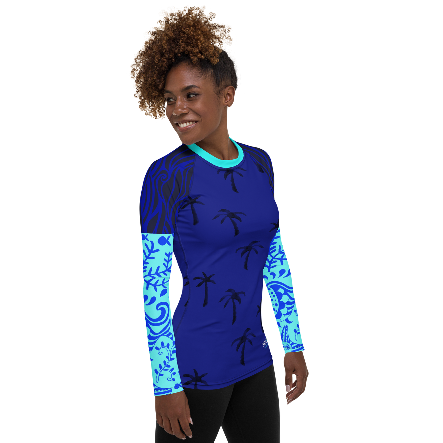 Find Your Coast® Ocean Destination Rash Guard UPF 50+