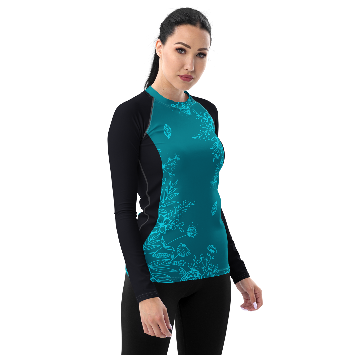 Find Your Coast® Aqua Season UPF 50+ Rash Guard