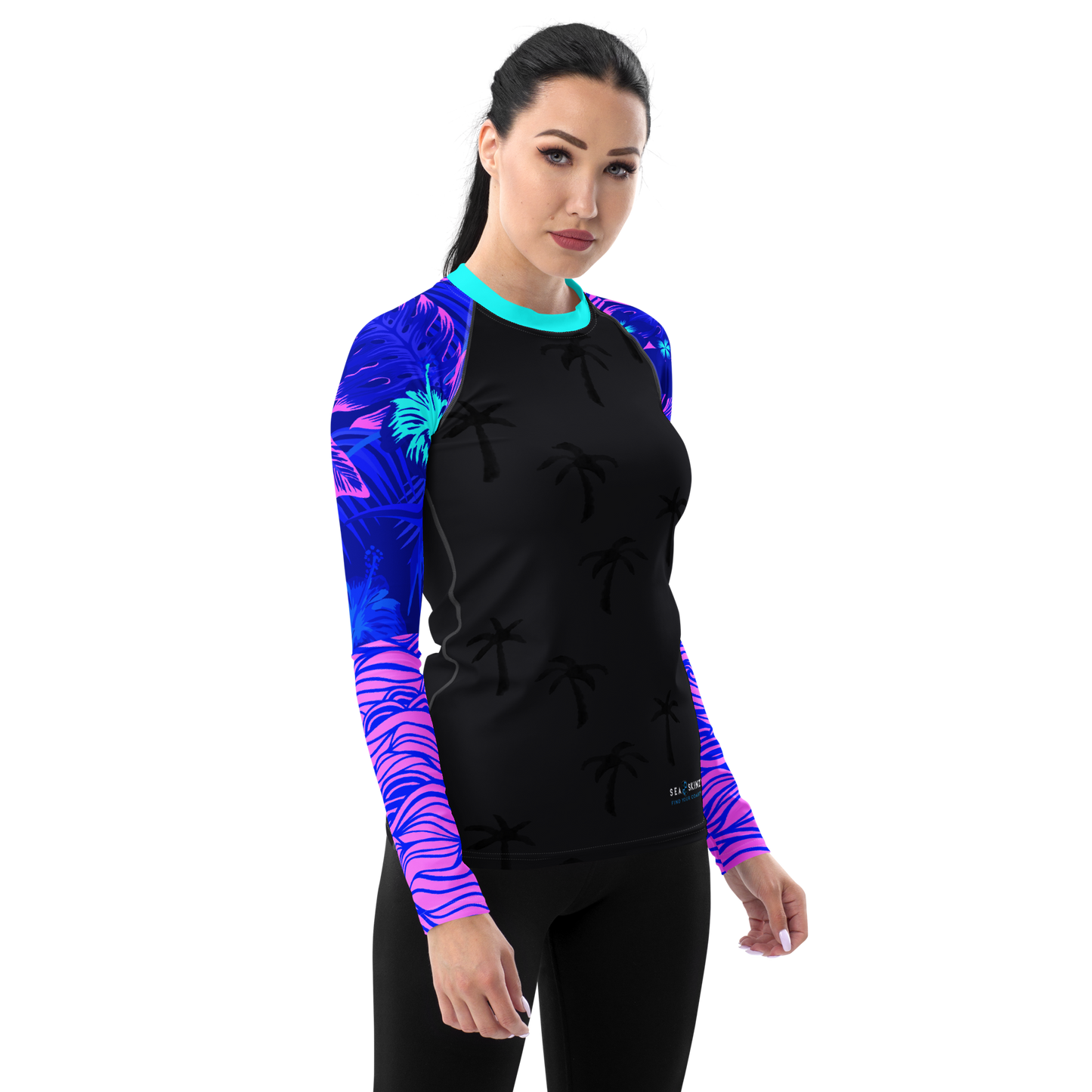 Find Your Coast® Tropical Storm Rash Guard UPF 50+