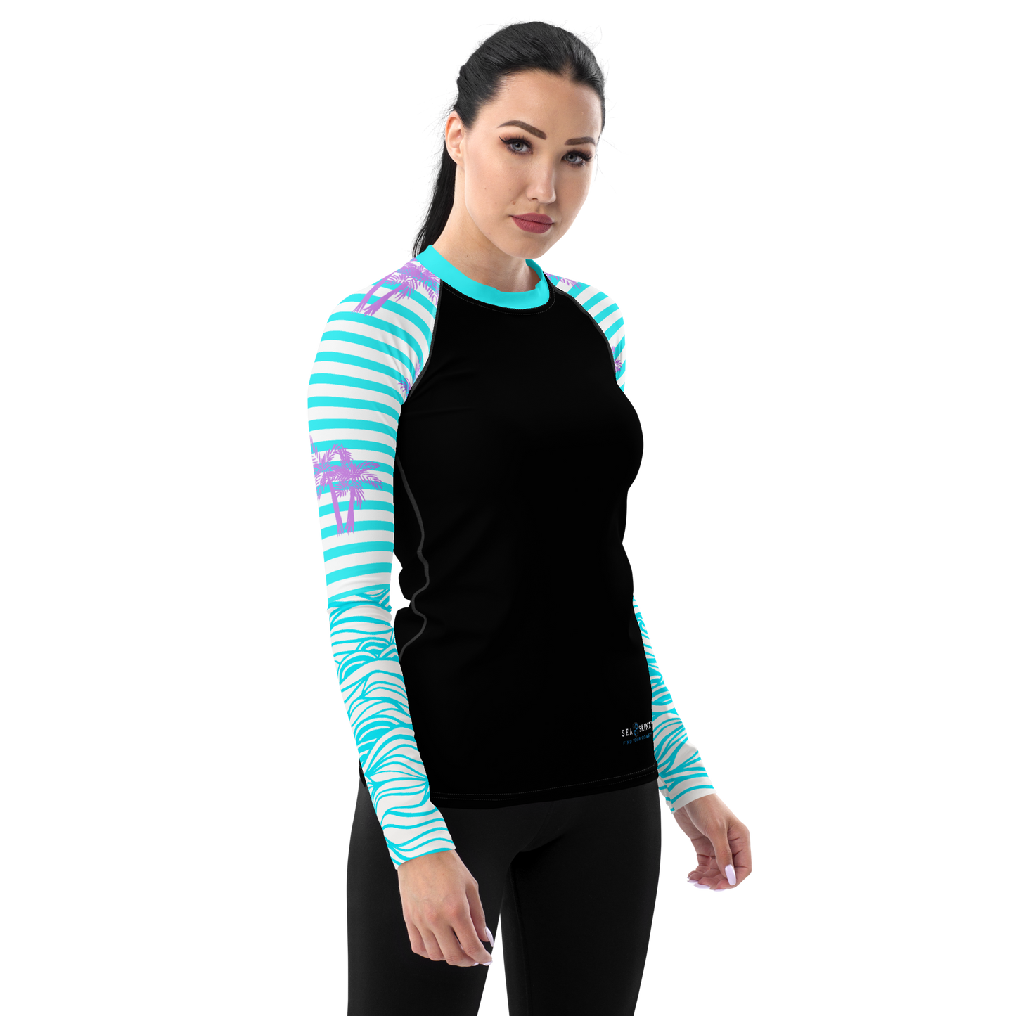 Find Your Coast® Reels and Reefs Sea Skinz Rash Guard UPF 50+