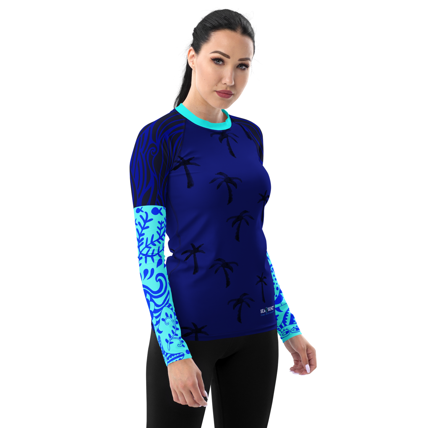 Find Your Coast® Ocean Destination Rash Guard UPF 50+