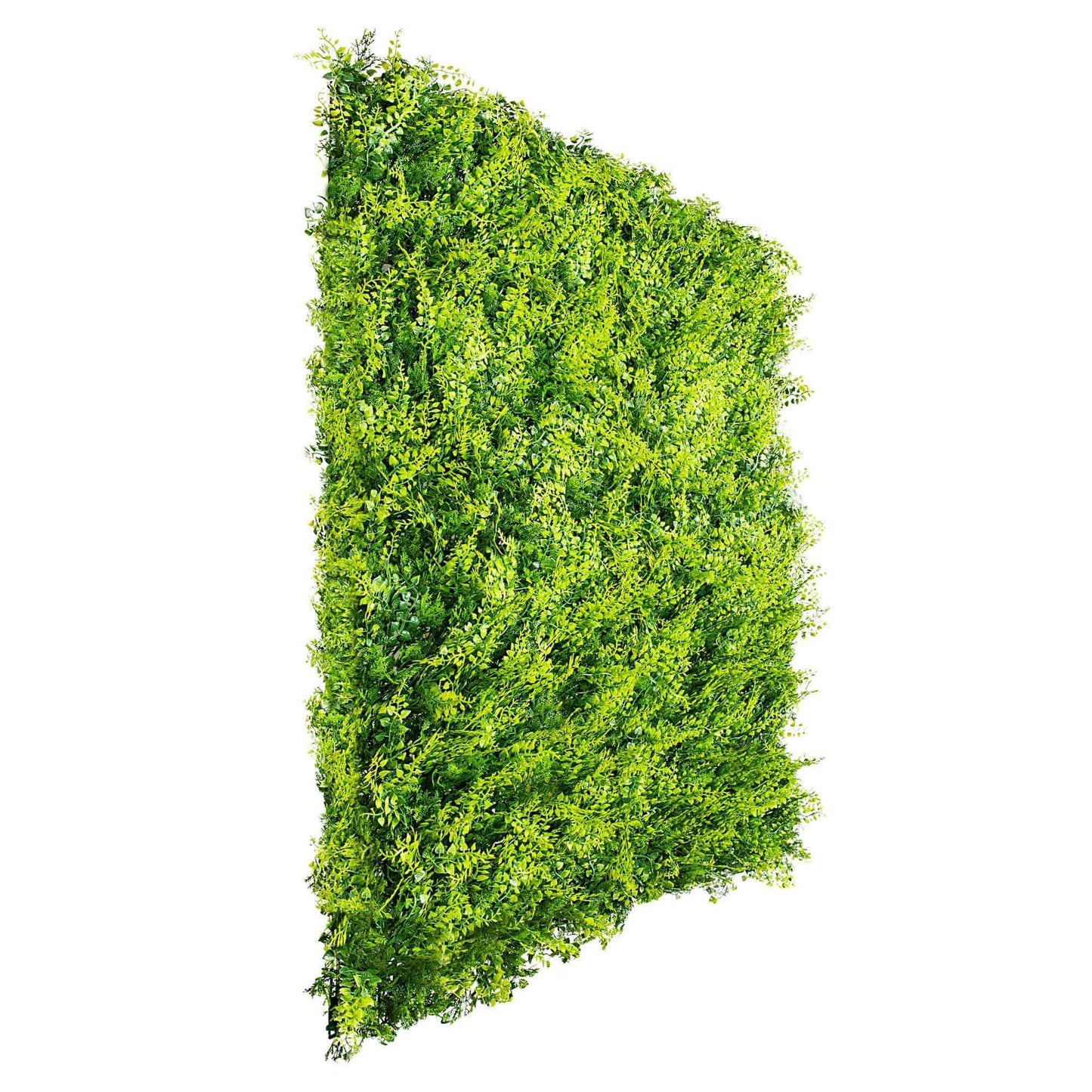 Dense Fern Artificial Hedge / Fake Green Wall DIY Vertical Garden 1m X 1m  UV Resistant