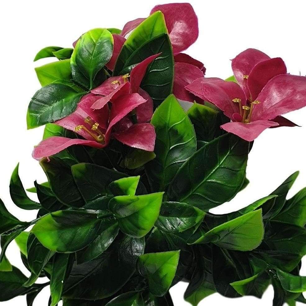 Flowering Lilac Artificial Vertical Garden / Fake Green Wall 100cm X 100cm UV Resistant