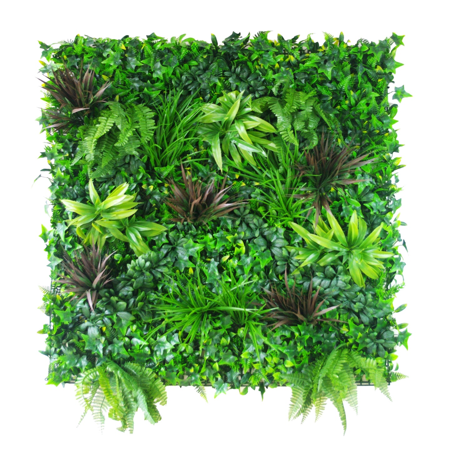 Green Beet Artificial Vertical Garden / Fake Green Wall 1m X 1m UV Resistant