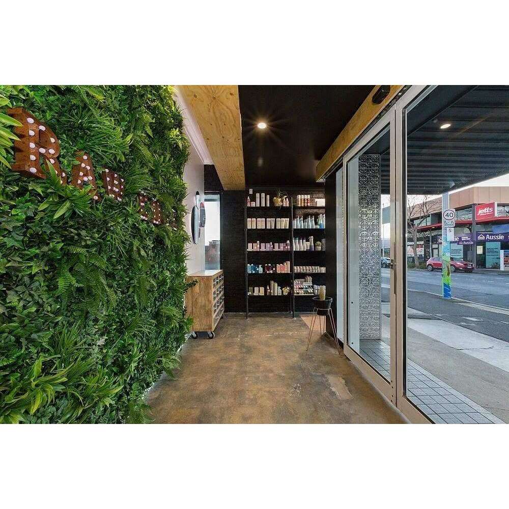 Luxury Green Sensation Artificial Vertical Garden / Fake Green Wall 1m X 1m UV Resistant