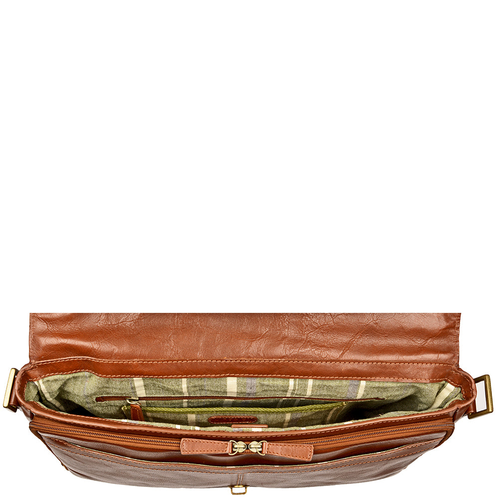 Parker Leather Medium Briefcase