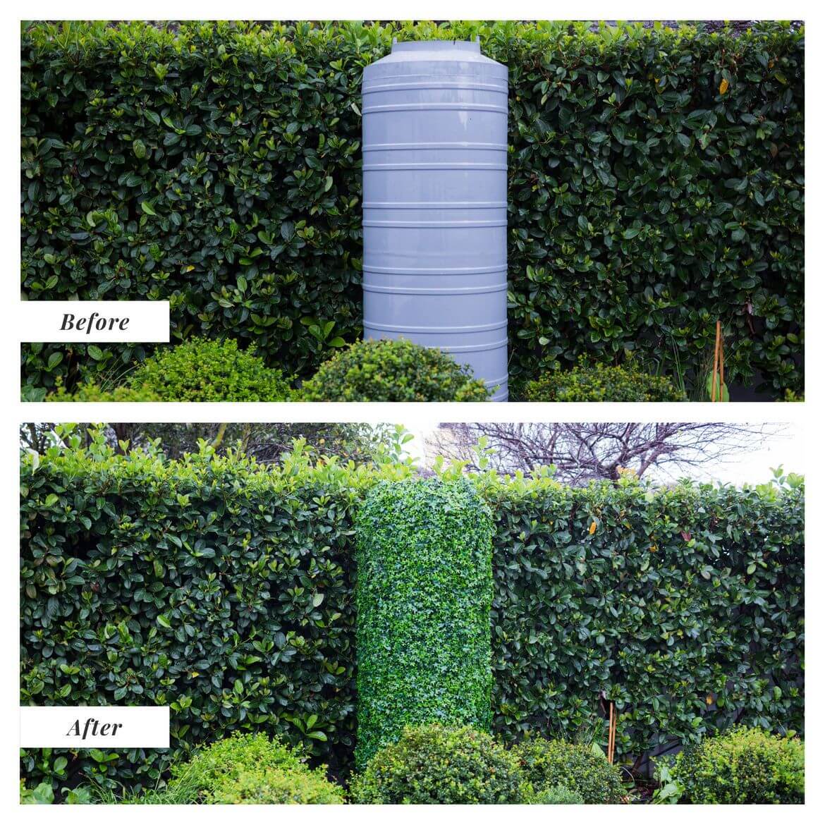 Luxury Mixed Ivy Artificial Hedge Fence Panels / Fake Vertical Garden 1m X 1m UV Resistant