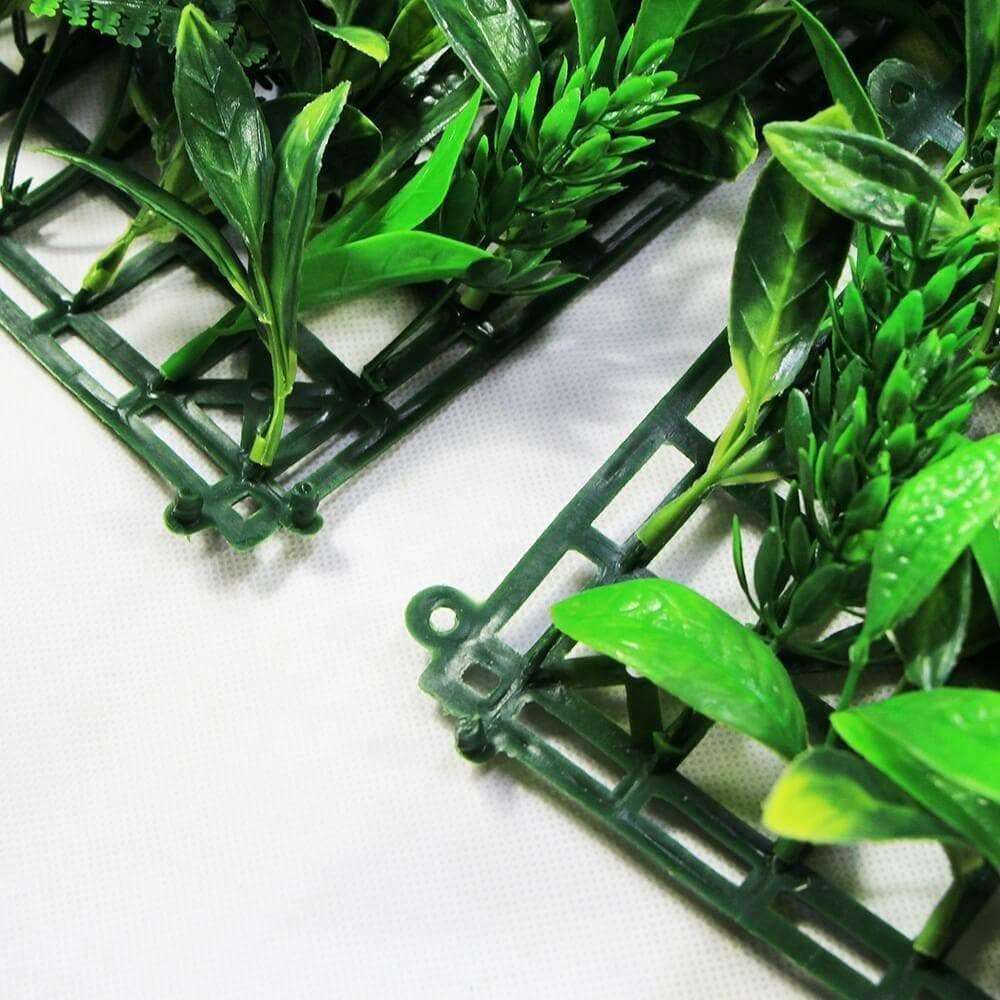 UV Native Tea Tree Artificial Vertical Garden / Fake Green Wall 1m X 1m UV Resistant