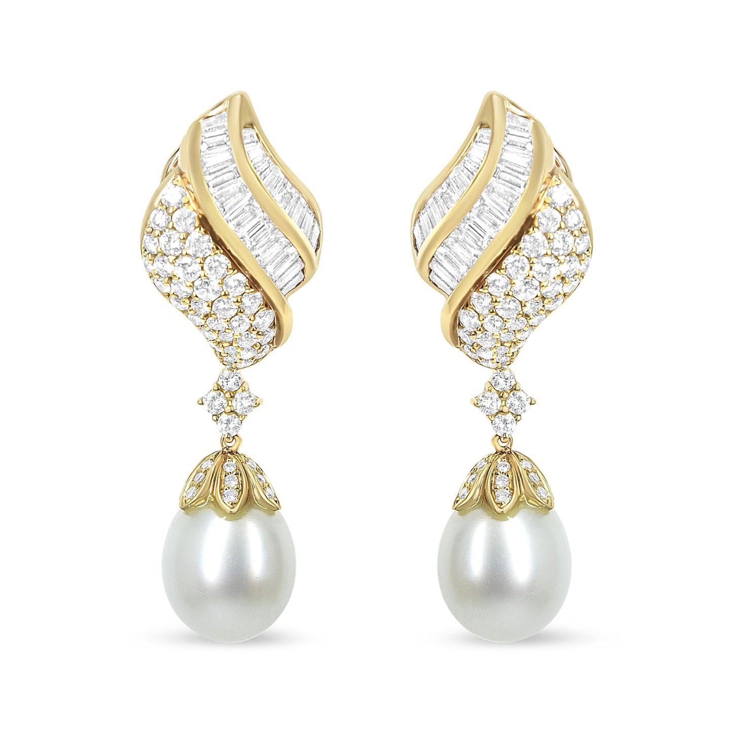 Glamourant Piece Of Luxury - Sea Pearl Diamonds 18k Gold 7.0