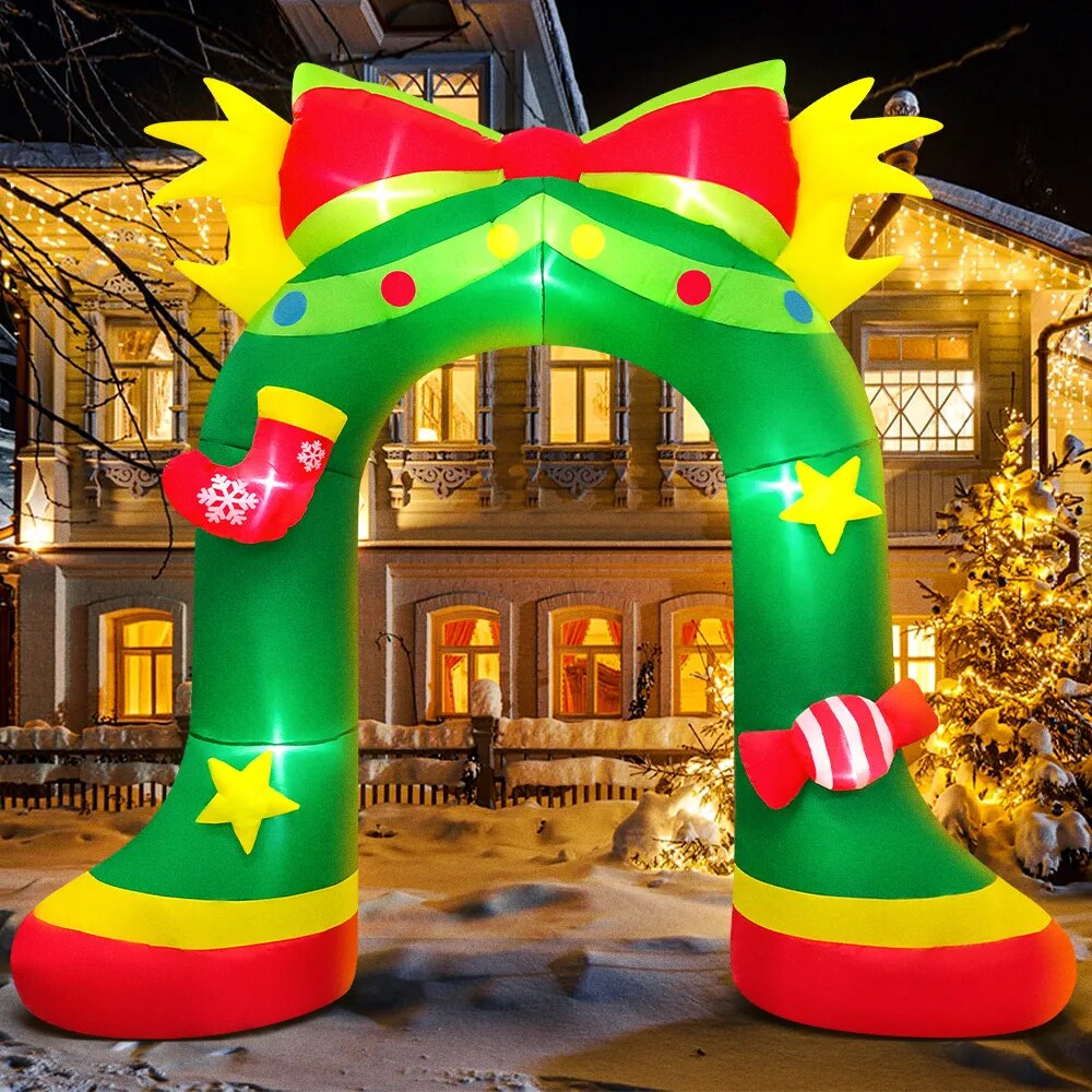Christmas Santa Claus Inflatable - Home & Garden