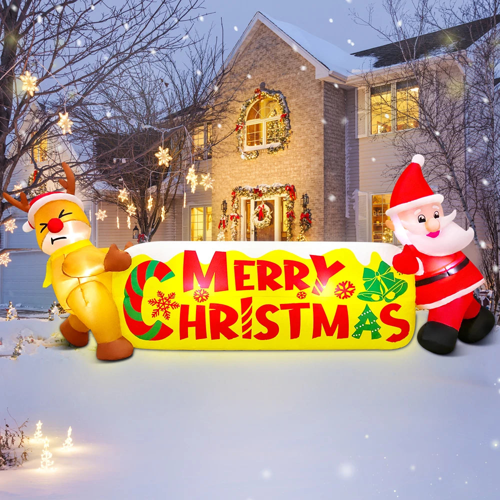 Chistmas Santa Claus Inflatable - Home Decor
