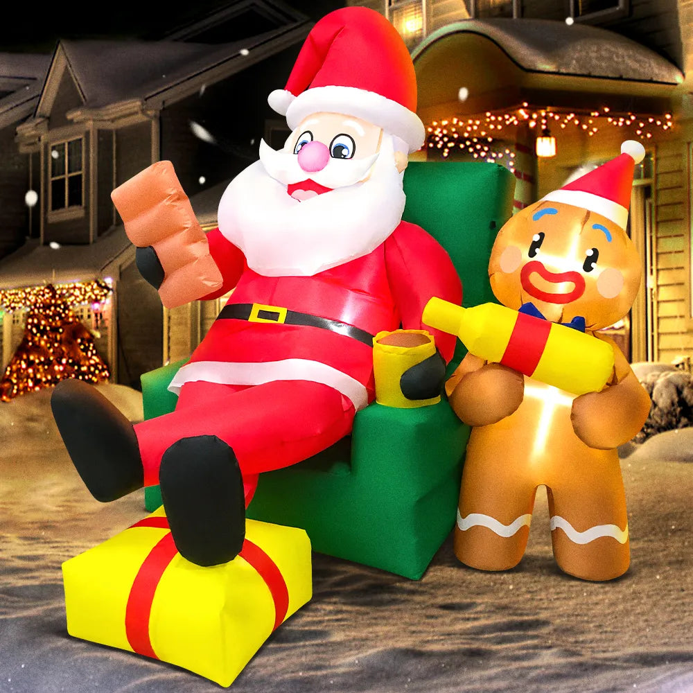 Chistmas Santa Claus Inflatable - Home Decor