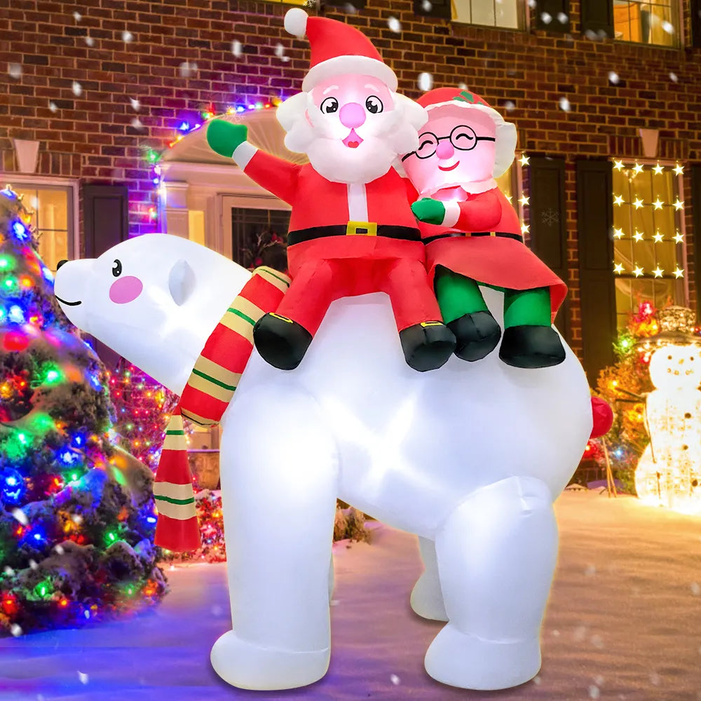 Chistmas Santa Claus Inflatable - Home Decor