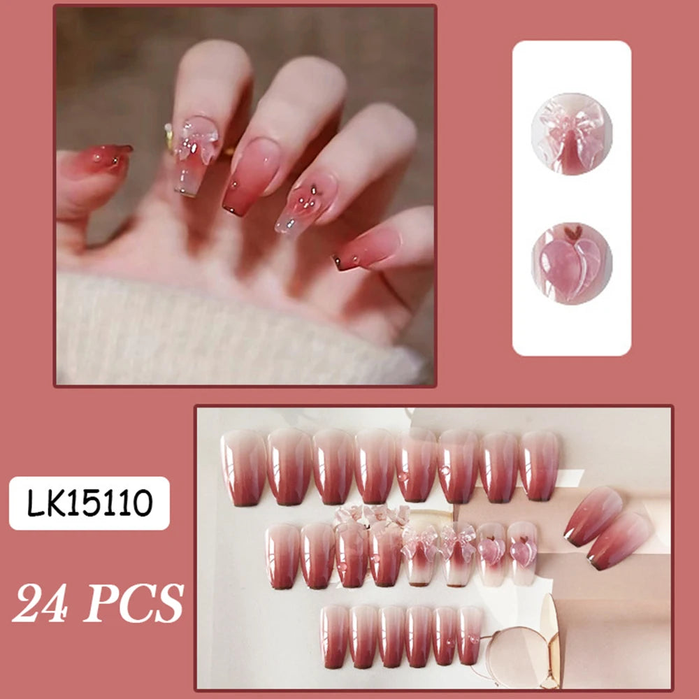 Droped Diamond - Artificial Nails